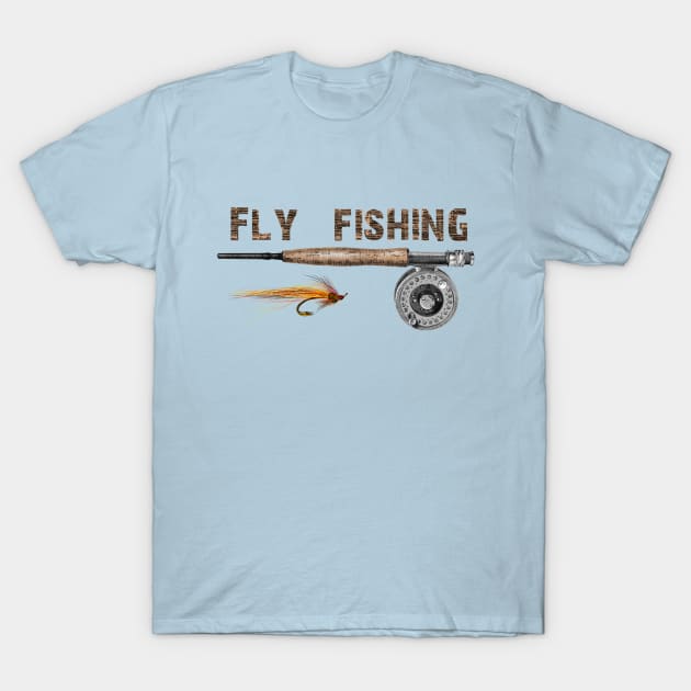 Fly fishing T-Shirt by sibosssr